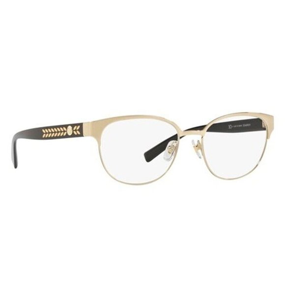 Versace VE1256-1252-53 Gold Demo Lens Women's Eyeglasses - Picture 3 of 5